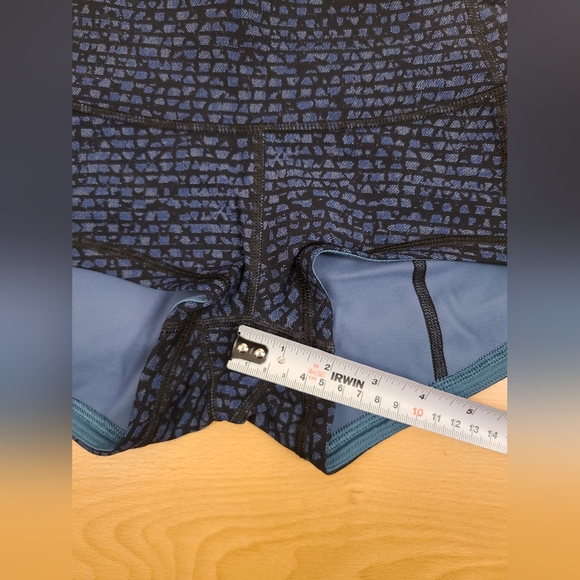 Lululemon Wunder Short 2" (Full-On Luxtreme) Shatter Weave Desert Teal Alberta L - Picture 12 of 15